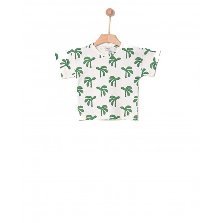 Yell Oh! T-SHIRT με φοίνικες 100% οργανικό βαμβάκι 